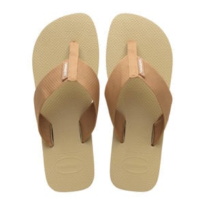 Urban Basic Material teenslippers zand