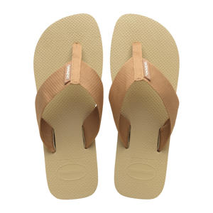 Urban Basic Material teenslippers zand