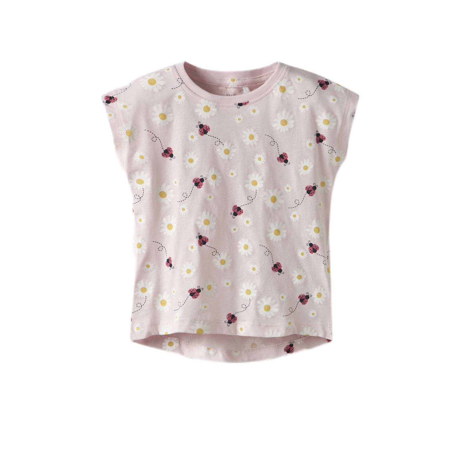 NAME IT MINI T-shirt set van 3 roze
