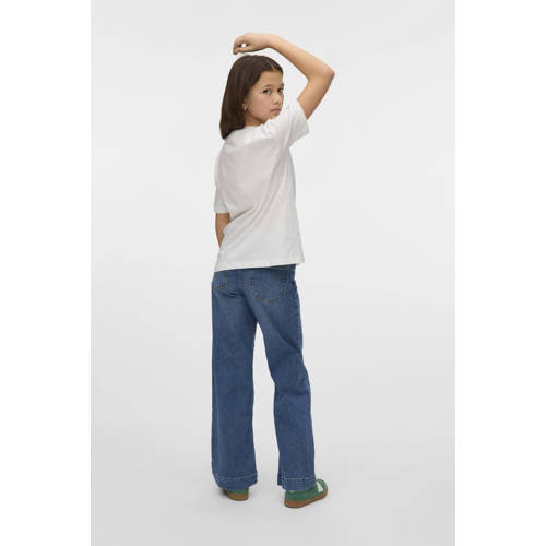 VERO MODA GIRL T-shirt wit afbeelding