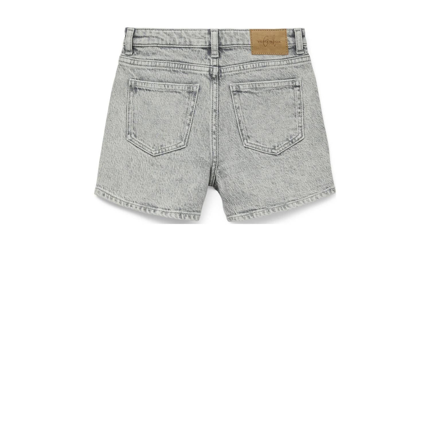 VERO MODA GIRL loose denim short grey denim