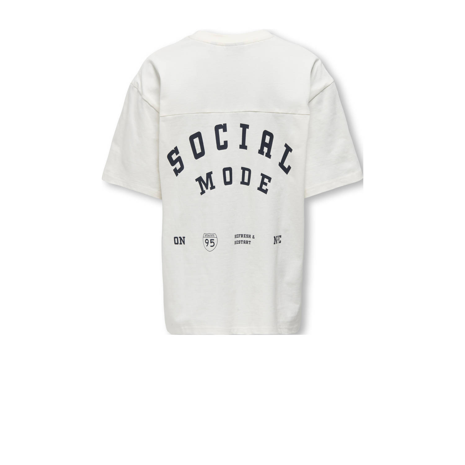ONLY & SONS JUNIOR T-shirt ecru