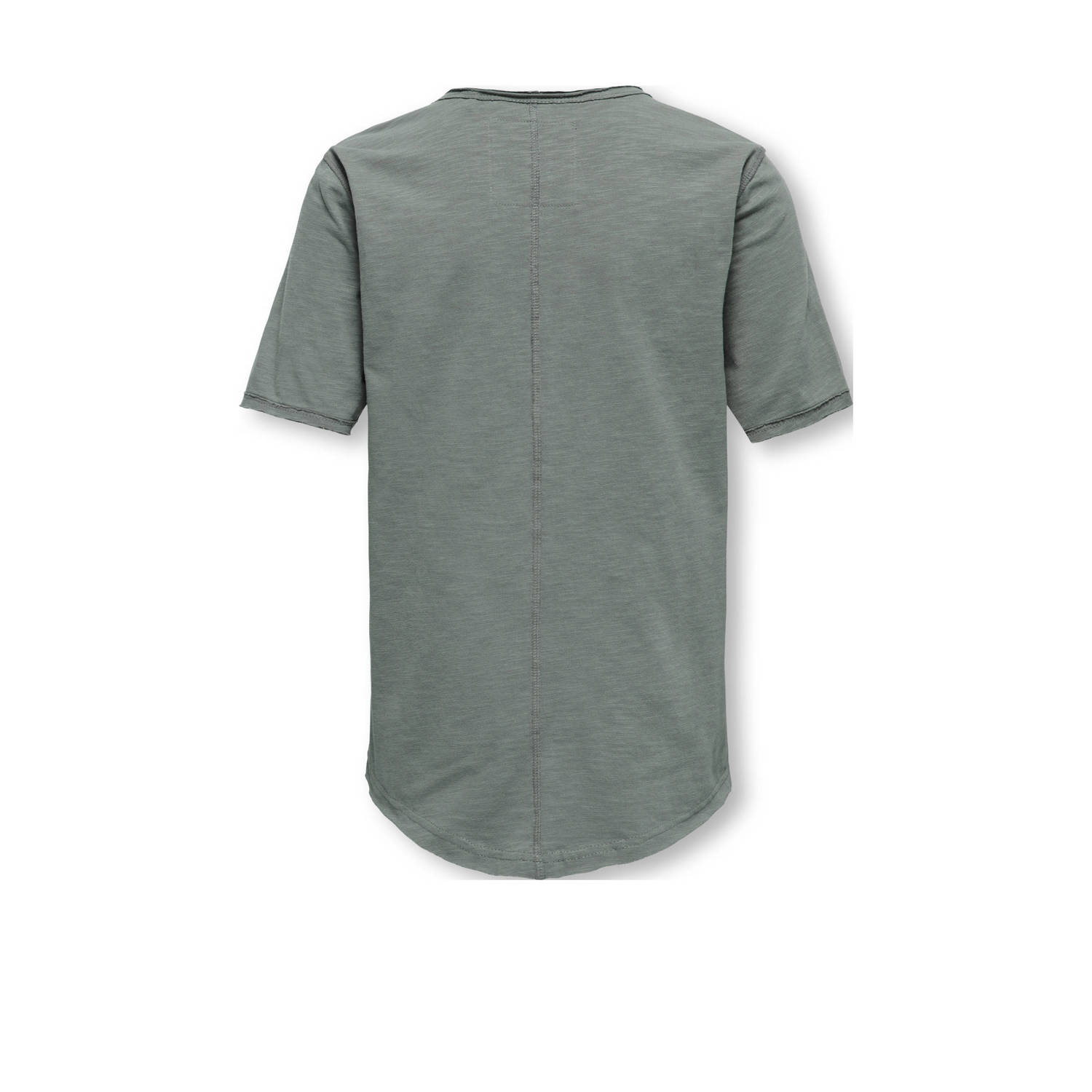 ONLY & SONS JUNIOR T-shirt grijs