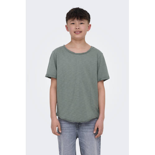 ONLY & SONS JUNIOR T-shirt grijs afbeelding