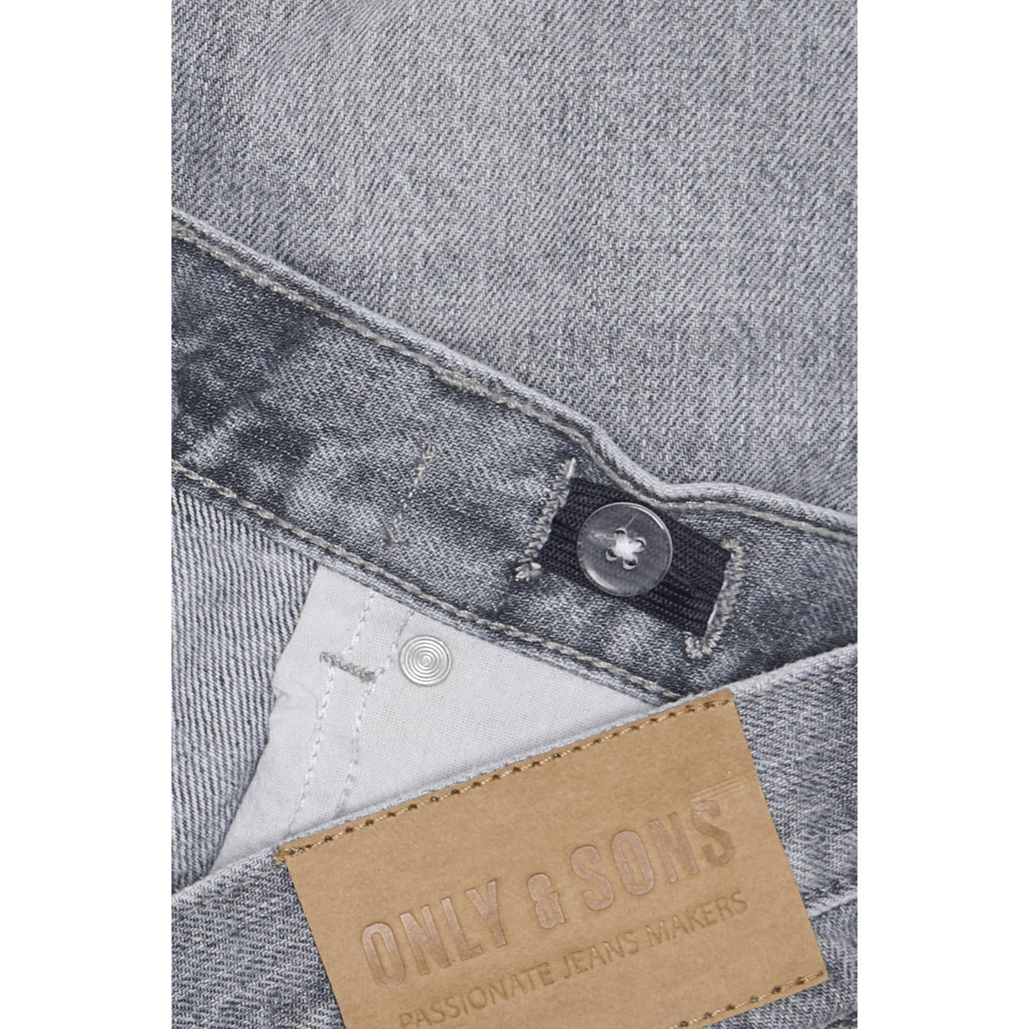 ONLY & SONS JUNIOR denim short grey denim