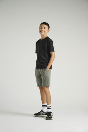regular sweatshort grijs