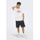 ONLY & SONS JUNIOR regular sweatshort zwart