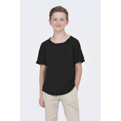 ONLY & SONS JUNIOR T-shirt zwart afbeelding