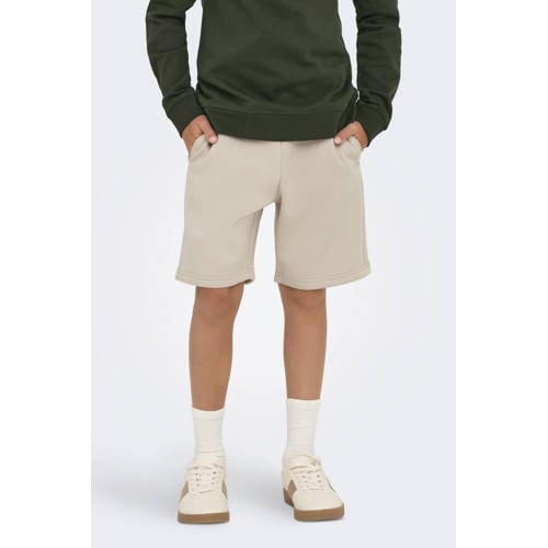 ONLY & SONS JUNIOR regular sweatshort beige afbeelding
