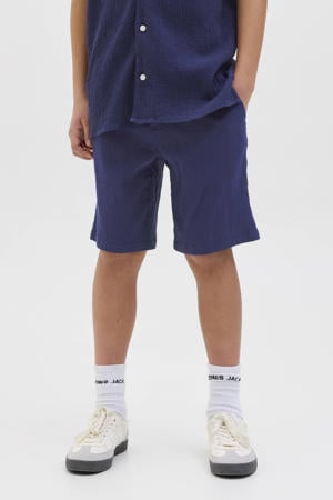 casual short donkerblauw