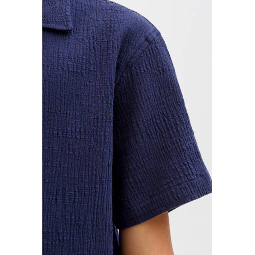 JACK & JONES JUNIOR overhemd donkerblauw afbeelding