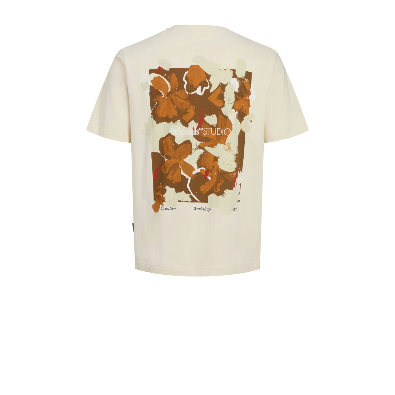 JACK & JONES JUNIOR T-shirt ecru