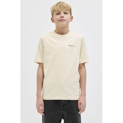JACK & JONES JUNIOR T-shirt ecru afbeelding