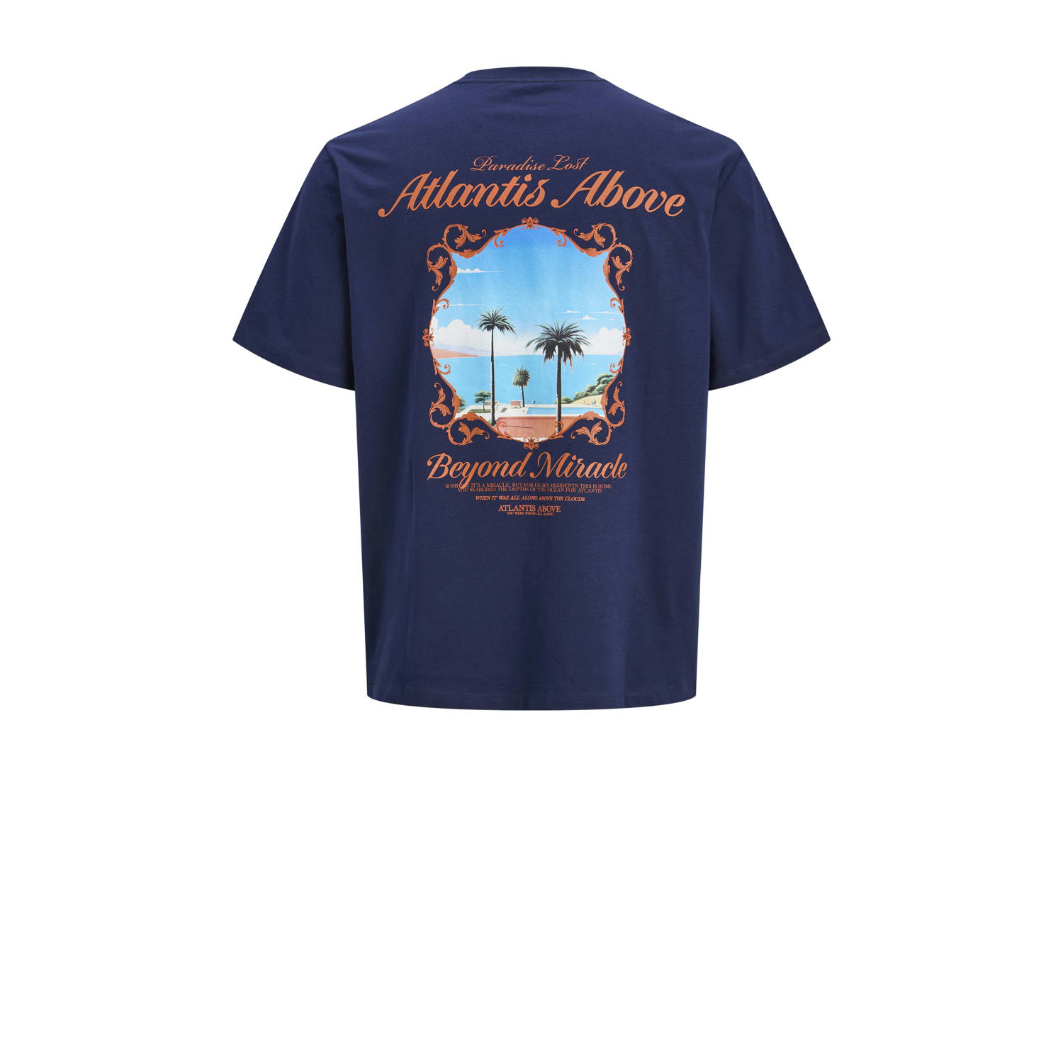 JACK & JONES JUNIOR T-shirt donkerblauw