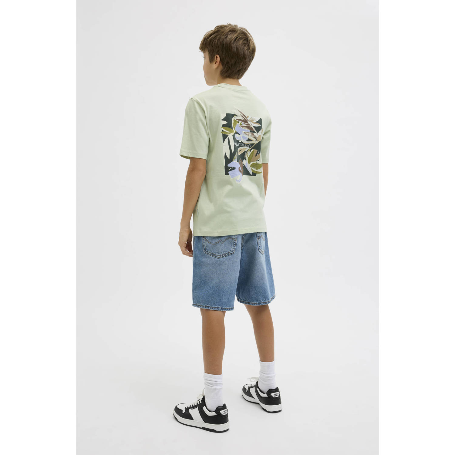 JACK & JONES JUNIOR T-shirt lichtgroen