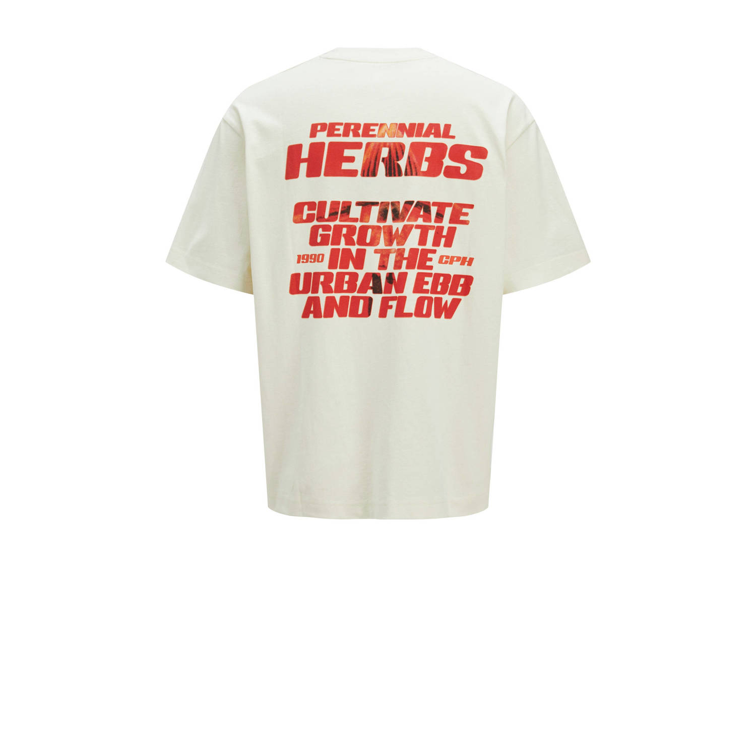 JACK & JONES JUNIOR T-shirt ecru