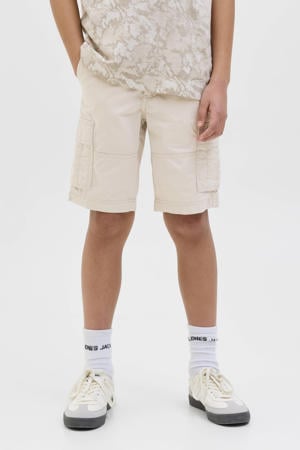 relaxed cargo short ecru