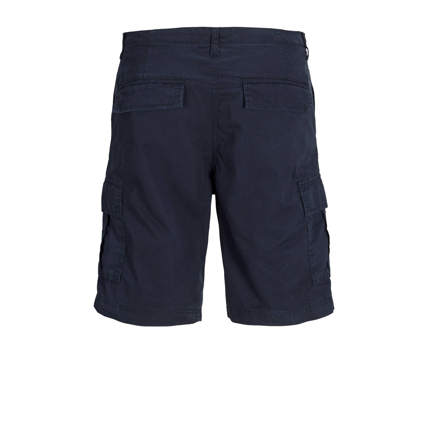 JACK & JONES JUNIOR relaxed cargo short donkerblauw