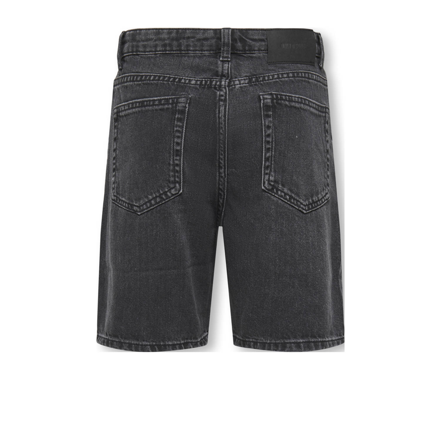 ONLY & SONS JUNIOR denim short black denim