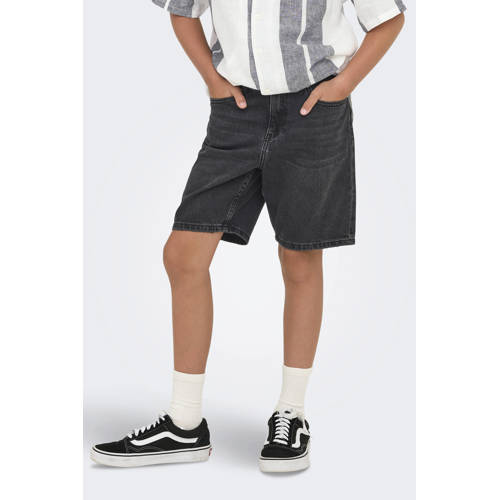 ONLY & SONS JUNIOR denim short black denim afbeelding