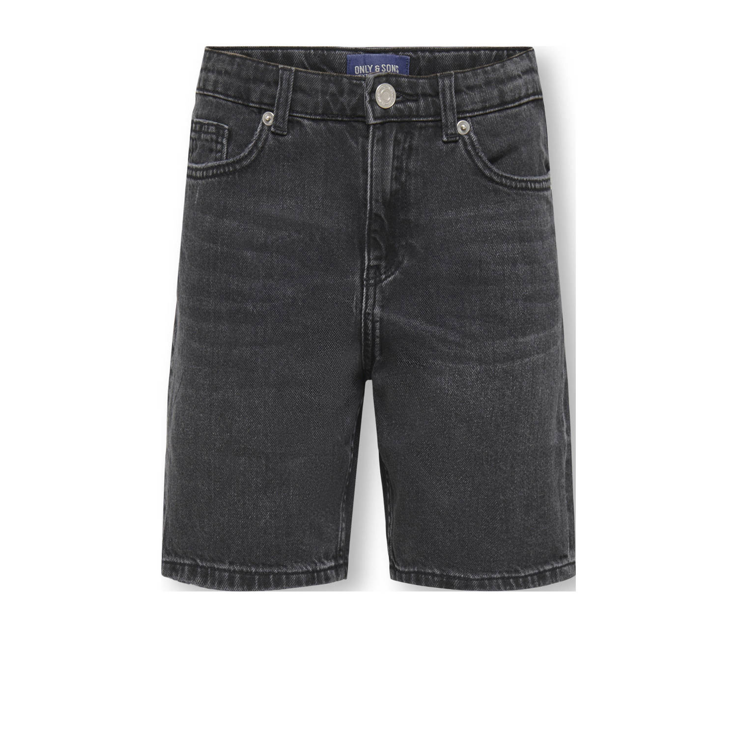 ONLY & SONS JUNIOR denim short black denim