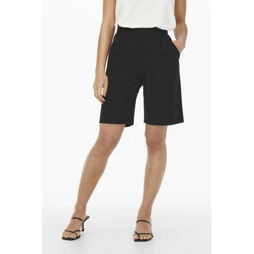 JDY straight regular waist chino short zwart afbeelding
