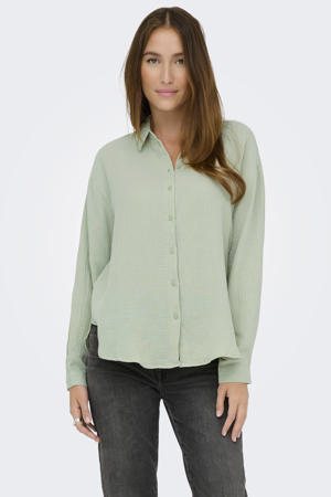 blouse lichtgroen