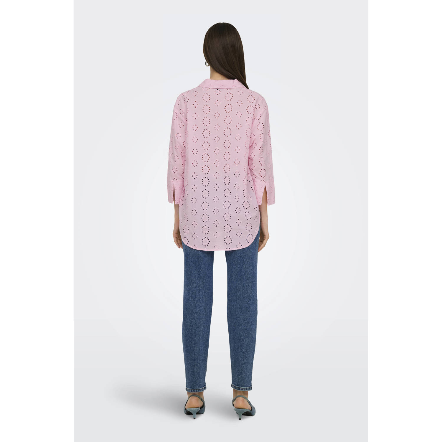 JDY blouse lichtroze