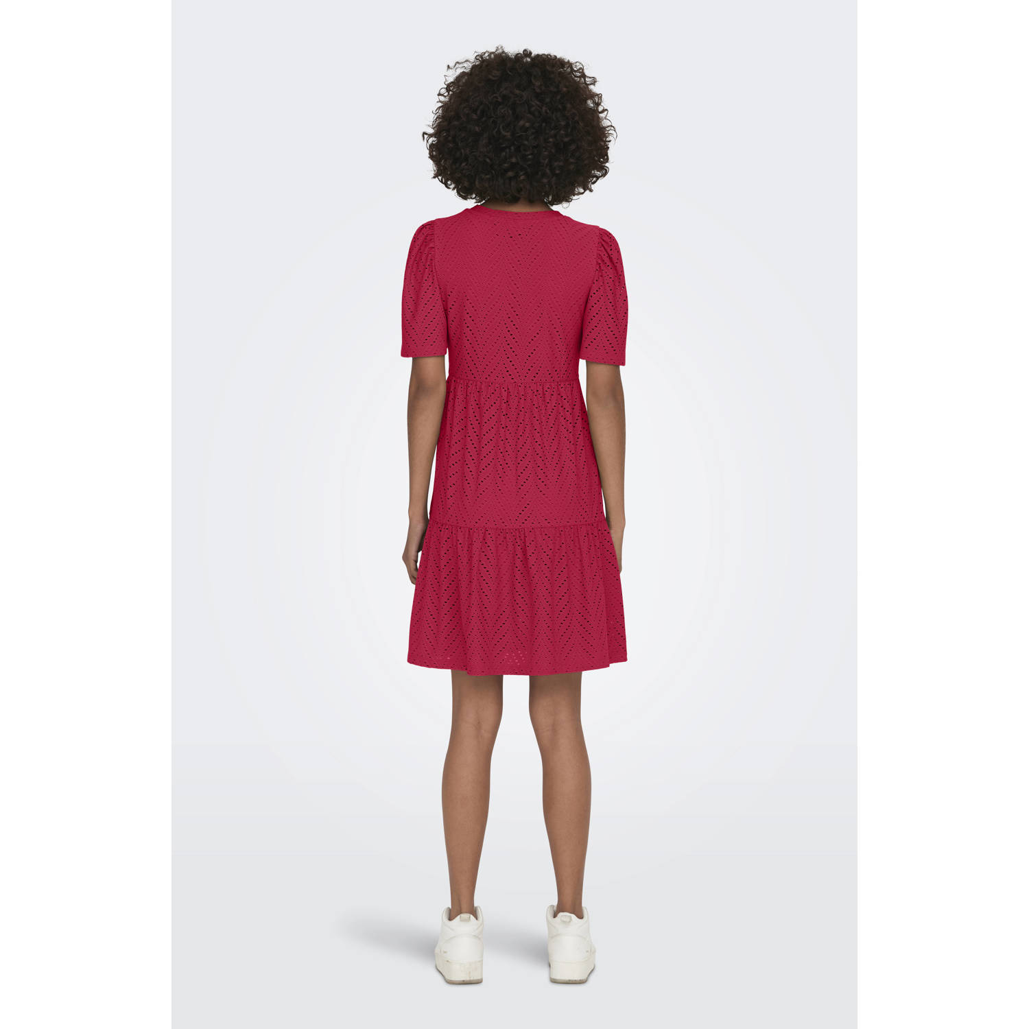 JDY trapeze jurk ajour