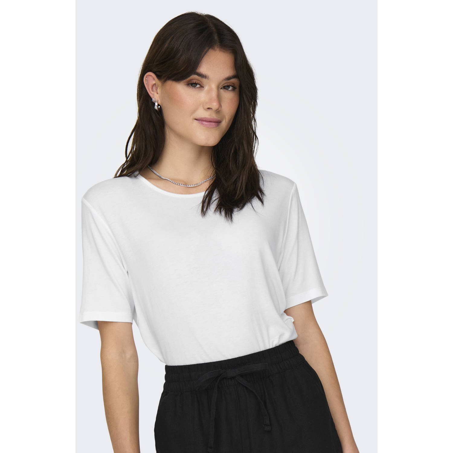 JDY T-shirt ecru