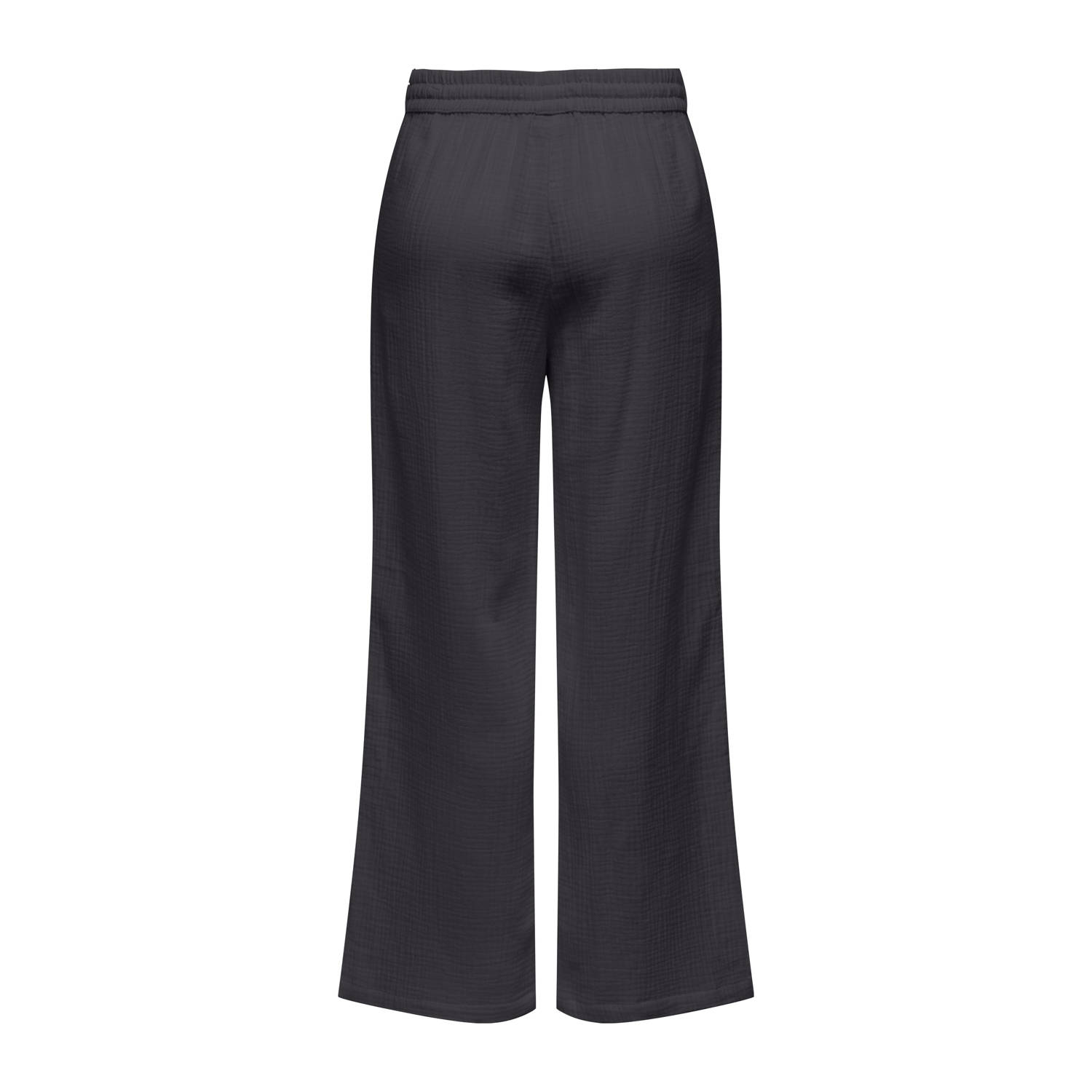 JDY wide leg regular waist casual broek antraciet