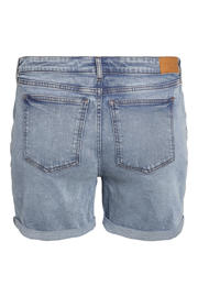 thumbnail: NOISY MAY Curve high waist denim short light blue denim