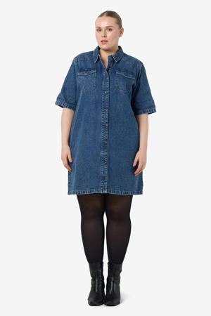 spijkerjurk dark blue denim