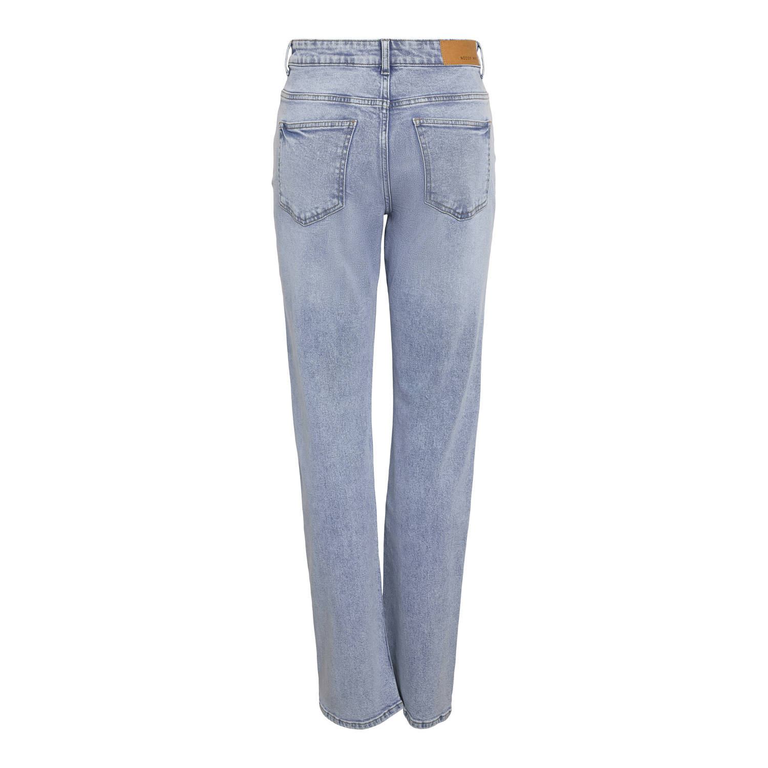 NOISY MAY Curve high waist light blue denim