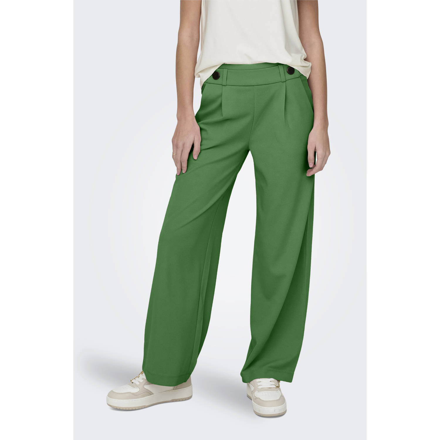 JDY wide leg regular waist palazzo broek