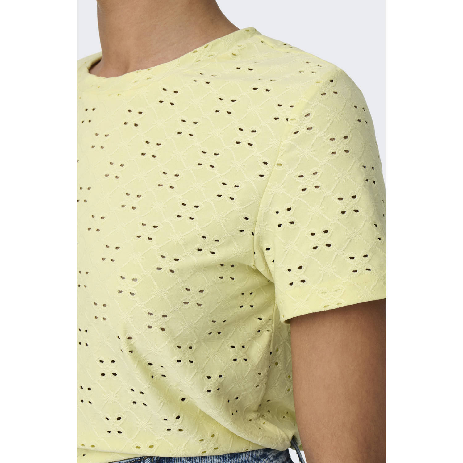 JDY top broderie