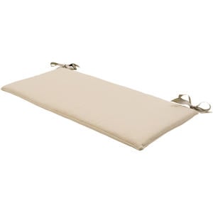 Bankkussen (140x48cm) Beige Canvas Eco+