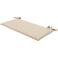 Madison Bankkussen (140x48cm) Beige Canvas Eco+