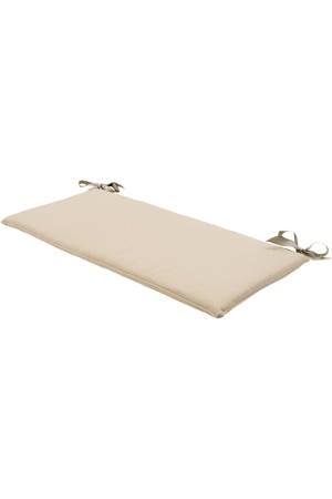 Bankkussen (140x48cm) Beige Canvas Eco+