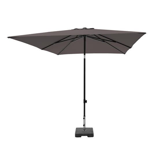 bruine stokparasols