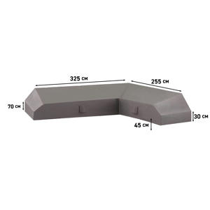 loungeset hoes (325&255x90x70/30)