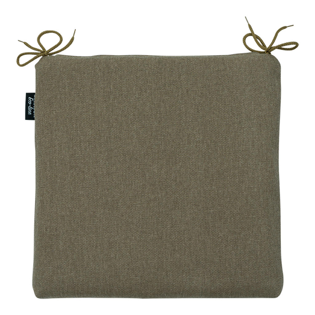 Madison Zitkussen (40x40cm) taupe Eco+