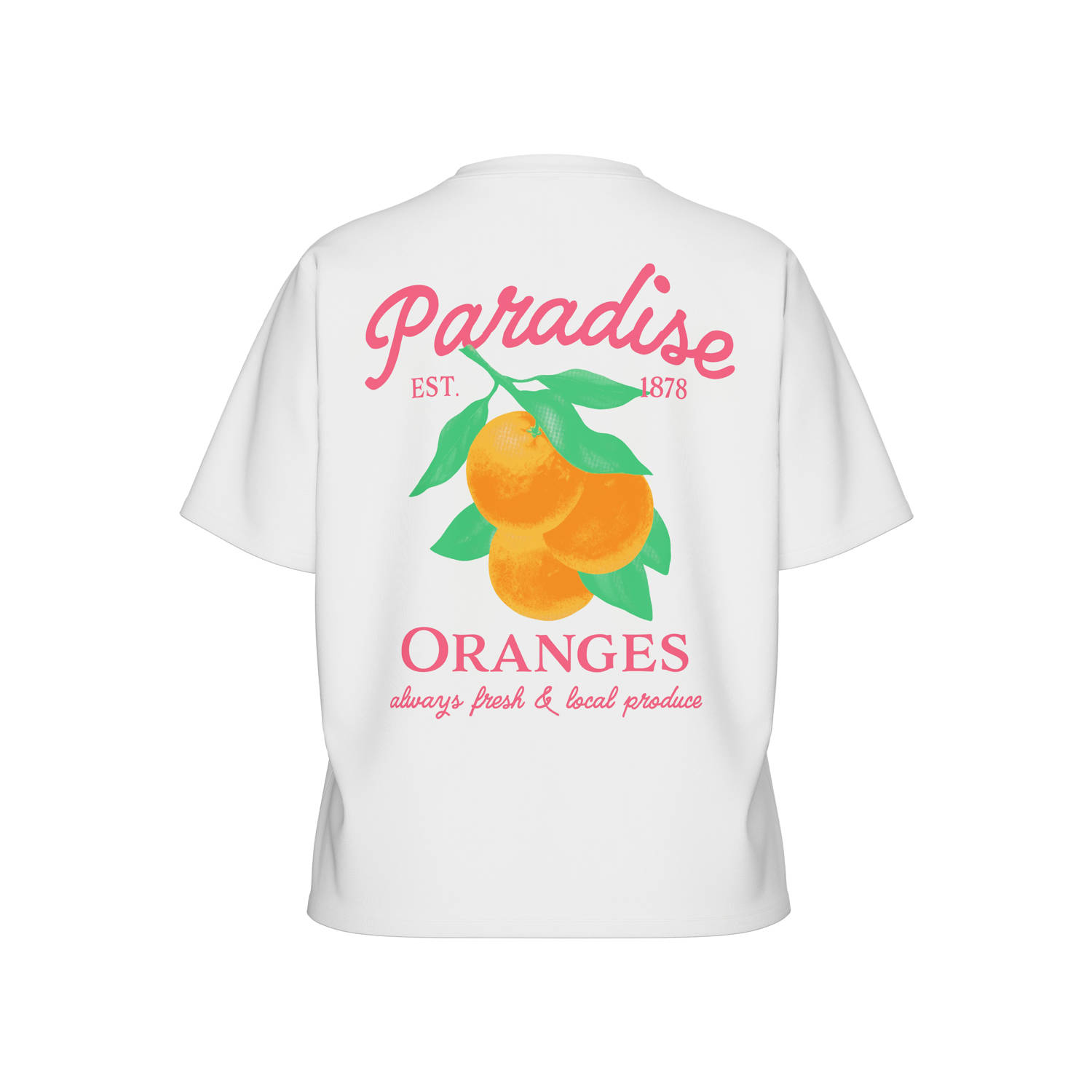 PIECES Curve T-shirt wit