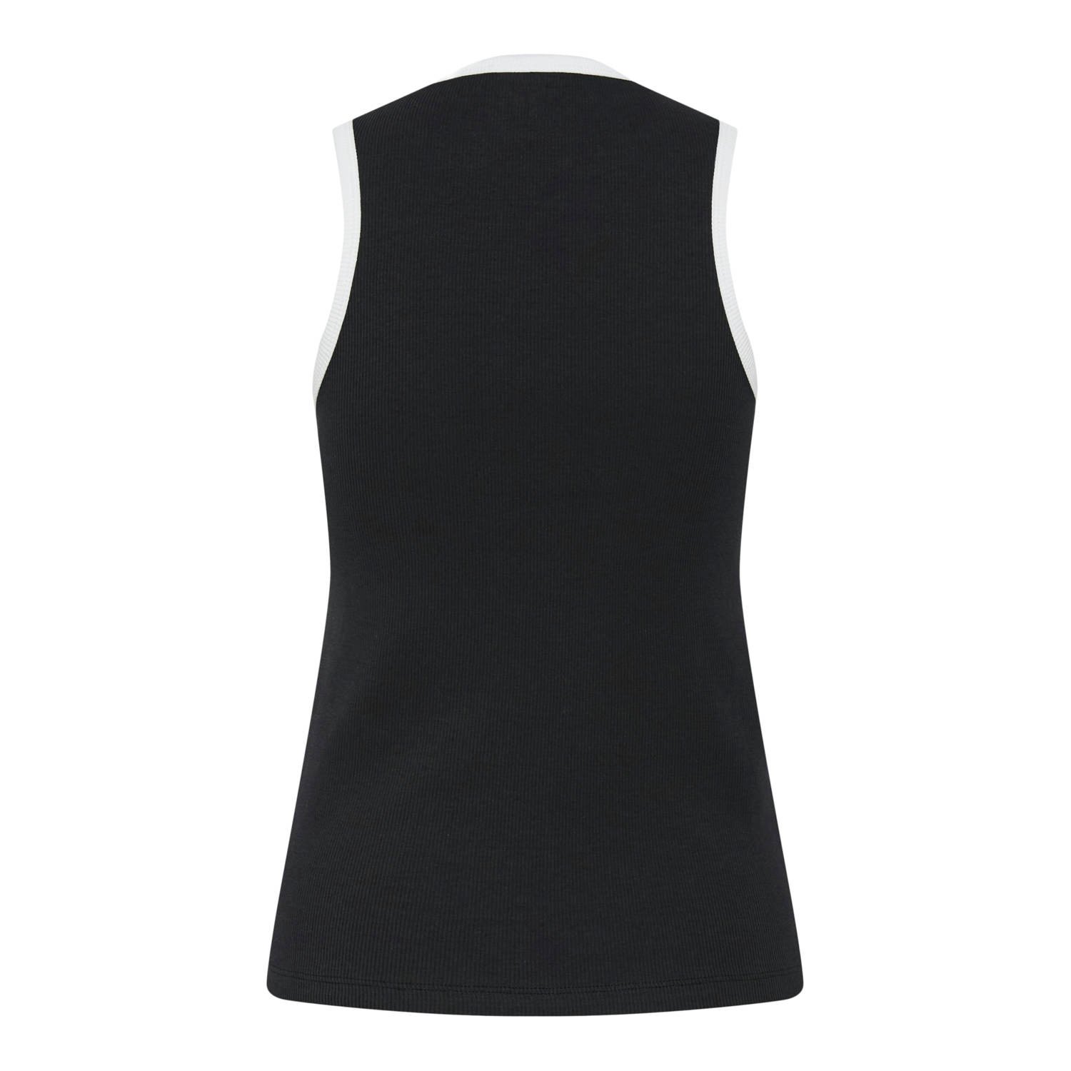 PIECES Curve singlet zwart