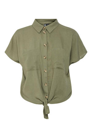 blouse kaki