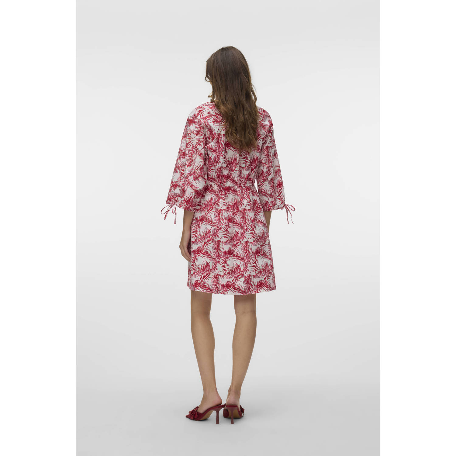VERO MODA A-lijn jurk rood