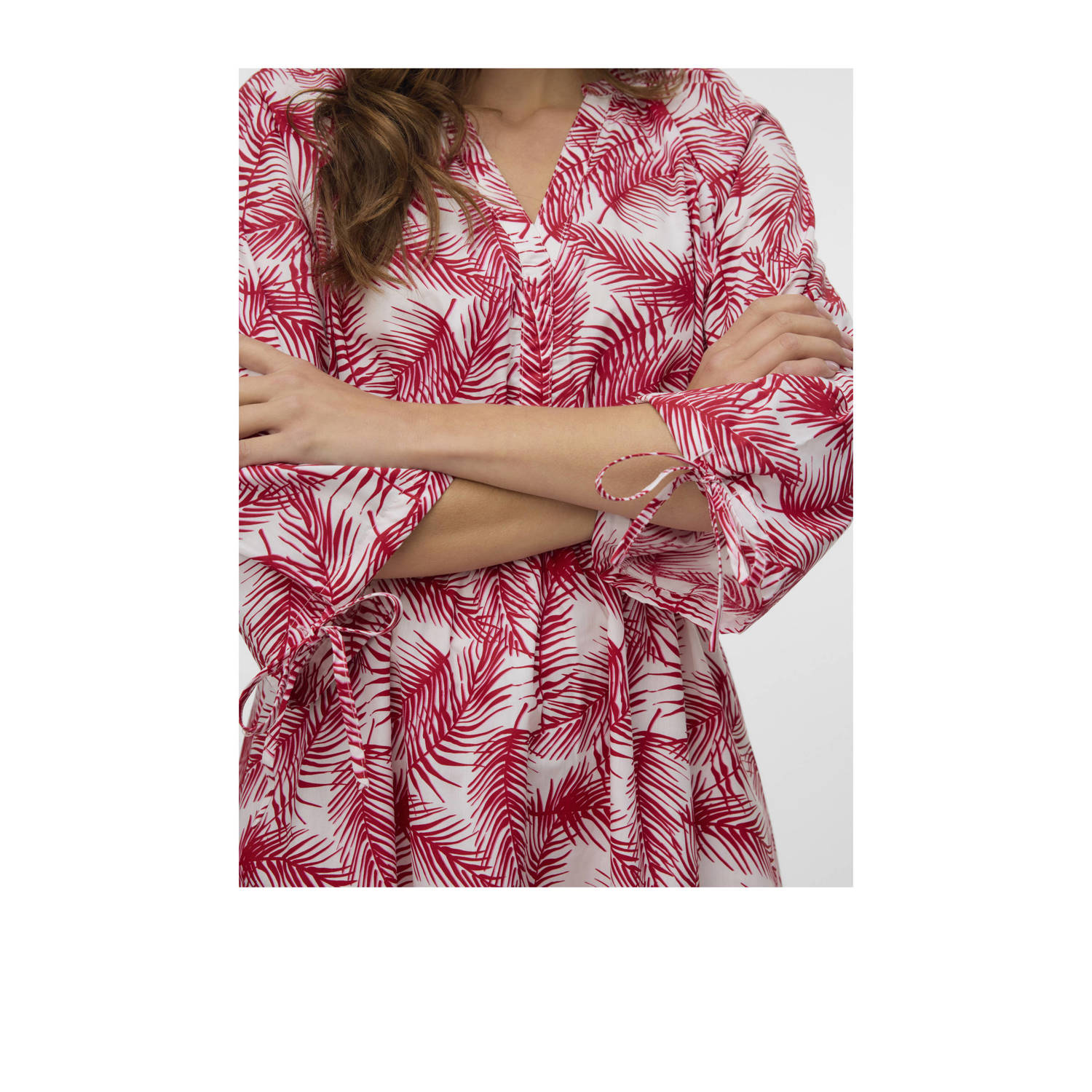 VERO MODA A-lijn jurk rood