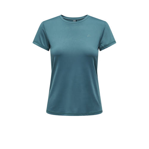 ONLY PLAY CURVY Plus Size sportshirt ONPCARMEN petrol afbeelding