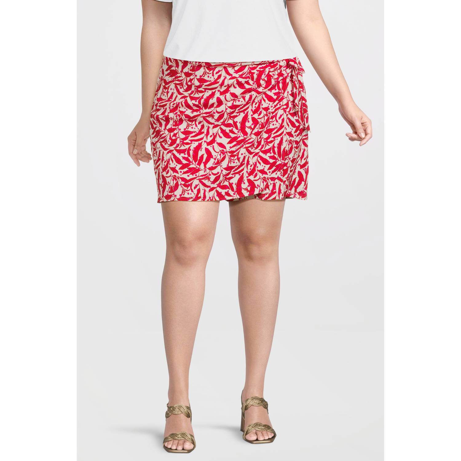 ONLY CARMAKOMA skort rood