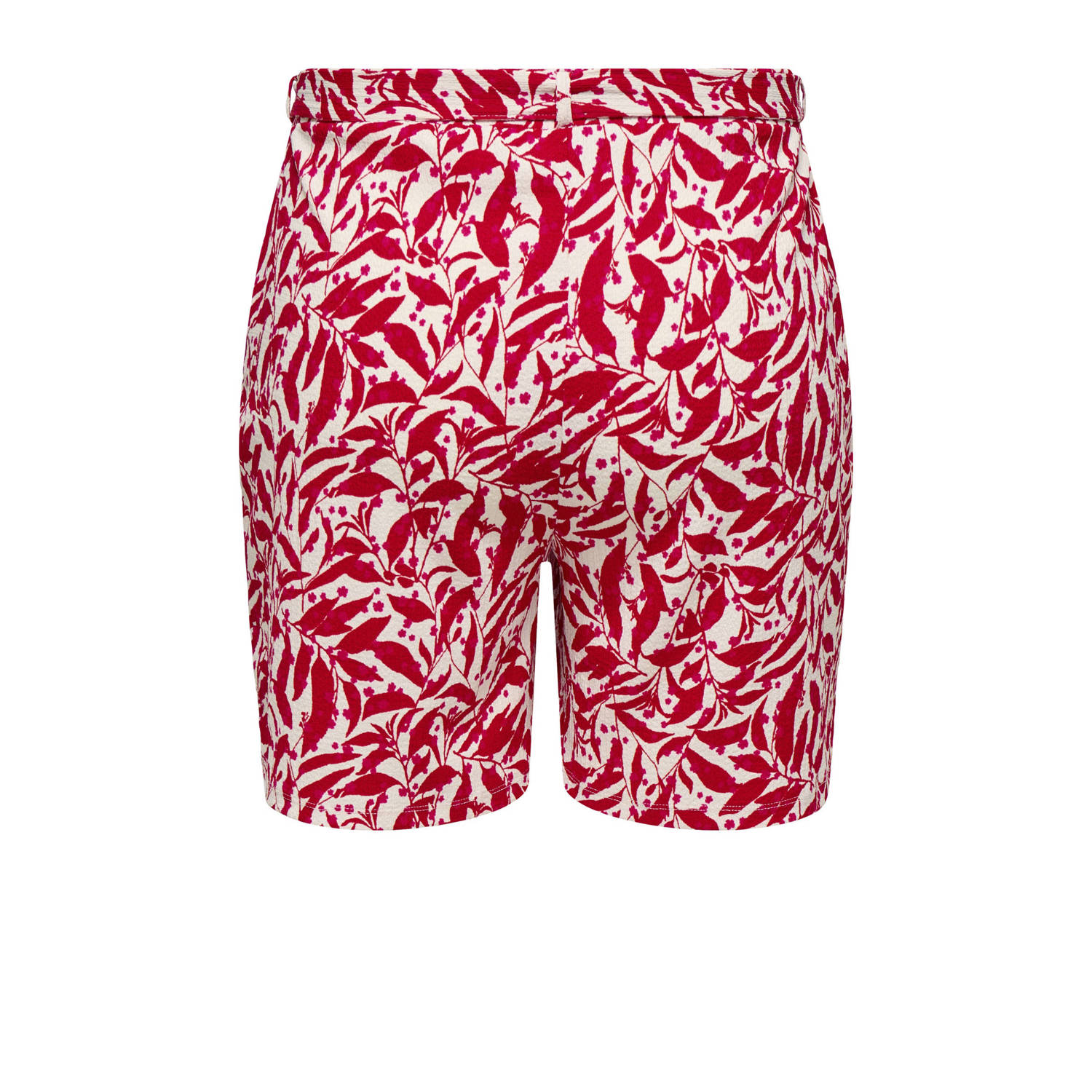 ONLY CARMAKOMA regular high waist casual short rood